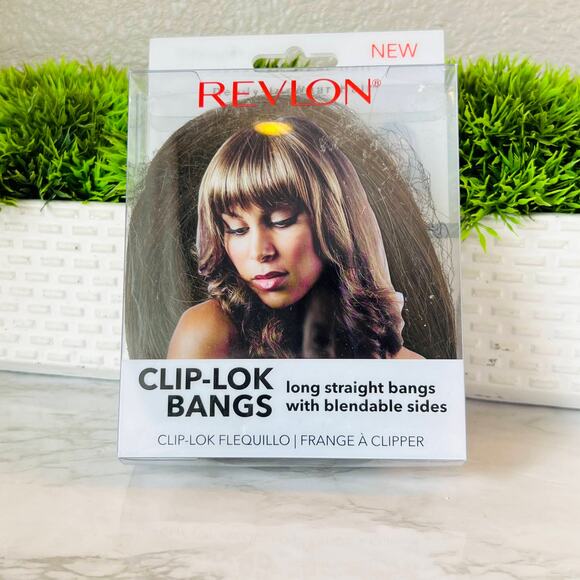 NEW Revlon Clip Lok Bangs $24.99 - Picture 1 of 5